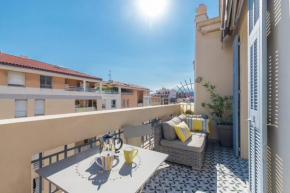 Cosy 2 Bdrs-Terrace near GaribaldiVieux NicePort